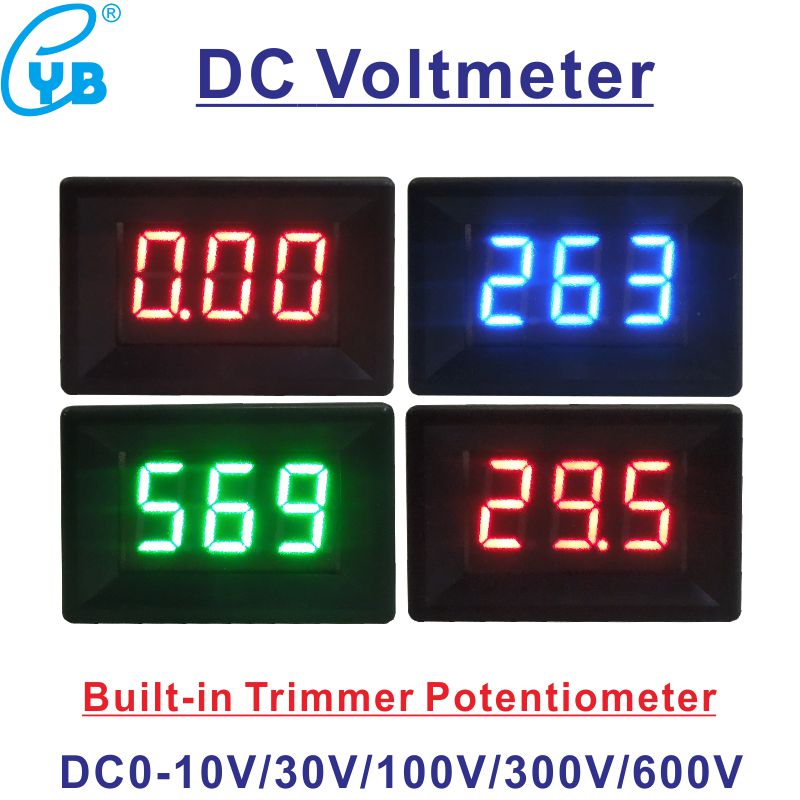 YB21 DC а, DC 0-10V 0-30V 0-100V 0-300V 0-600V ̴..
